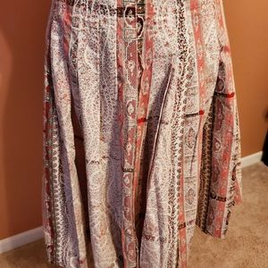 Calvin Klein cotton skirt size 14 $78